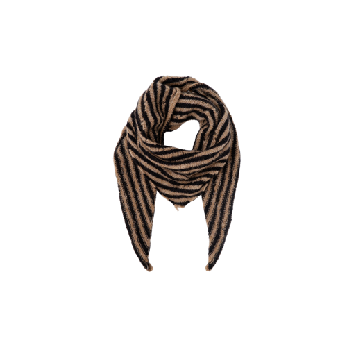 BC Dell Black Mini Stripe Scarf